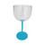 Taça De Gin Acrílico Base Sólida 550 Ml  Azul Tiffany