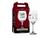 Taça de Vinho Individual 385ml Brasfoot - Premium Vermelho