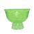 Taça Sobremesa Grande 2litros Transparente Acrilico Verde translúcido