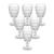 Taças de Vidro Madrid 360ml 6 peças - Casambiente Transparente