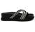 Tamanco Beira Rio 8534.103 Papete Flatform Brilho Feminino Preto