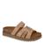 Tamanco Feminino Flatform Brilho Conforto Moleca 5500.102 Nude, Light bege