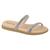 Tamanco Feminino Papete Casual Dia a Dia Conforto Com Strass Beira Rio 8488.105 Cristal, Creme