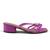 Tamanco Feminino Salto Baixo Topcal Leve Moda 19-862 Rosa