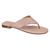 Tamanco Rasteira Dedo Casual Feminina Com Glitter Vizzano 6431.309 Rosa