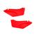 Tampa Lateral Biker R1de Xr 250 Tornado 2001 A 2008 Vermelho