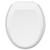 Tampa Vaso Assento Sanitário Oval Universal / Celite Branco branco