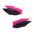 Tampas Laterais Number Lateral Biker Crf 250f Rosa / Preto