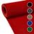 Tapete Antiderrapante Grid 5mm Vazado 0,6X3,5m Locais Umidos Vermelho