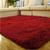 Tapete de sala grande felpudo luxuoso shaggy 3,00 x 2,00 m BORDO