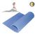Tapete Em Eva Mat Para Yoga Pilates Funcional Azul Preto