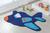 Tapete Formato com Antiderrapante Avião- 98 cm x 68 cm - Azul Royal Royal