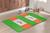 Tapete Infantil Big Premium - 120 cm x 74 cm - Carrinhos - Verde Pistache Verde Pistache