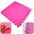 Tapete Infantil Emborrachado de EVA de 50x50cm Com 10mm de Espessura  Rosa pink