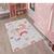 tapete infantil estampado tapete quadrado  antiderrapante 1m X 1,40M tapete para criança unicórnio