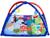 Tapete Infantil Holiday Zoo 76x76cm Azul