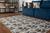 Tapete Luxo geometrico Sala Quarto mosaico Moderno Antederrapante 1,00 x 1,35 Avelâ