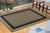 Tapete não risca piso 100% antiderrapante sisal 1,50x2,00 sem pelo ótimo acabamento fácil de lavar  S-590-TABACO