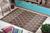 Tapete não risca piso 100% antiderrapante sisal 1,50x2,00 sem pelo ótimo acabamento fácil de lavar S-563-TABACO