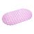 Tapete P/ Banheiro Box Ventosa Antiderrapante 100% PVC 63x34 Rosa