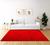Tapete para casa 1,50x2,00 decorativo sala quarto pelo hall social recepção macio ótimo acabamento-vermelho VERMELHO