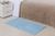 Tapete passadeira 0,50x1,00 sala corredor beira de cama pelo macio 100% antiderrapante classic oasis Azul, Bebe
