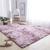 tapete sala 2,00x1,50 shaggy felpudo de luxo macio  cor: BEGE COM MARROM  lilas mesclado