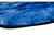 Tapete Sala Peludo Shaggy Luxo 2,00 X 1,50 (diversas Cores) azul mesclado