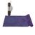 Tapete Yoga Mat Pilates PVC Com Estampa e Bolsa Yangfit Roxo