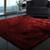 Tapetes Quarto/Sala Super Macio Luxo Casen Vermelho