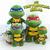Tartaruga Ninja Brinquedo Pelúcia TODOS PERSONARGENS Crianças Presentes Tartarugas Donatello