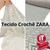 Tecido Crochê Zara Artesanal 50cm x 1,3m Estampa escolhida pela loja