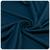 Tecido Malha Ribana 2x1 Algodão Liso 1m x 0,50m Tubular Azul Petróleo