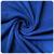 Tecido Malha Ribana 2x1 Algodão Liso 1m x 0,50m Tubular Azul Royal