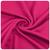 Tecido Malha Ribana 2x1 Algodão Liso 1m x 0,50m Tubular Rosa Neon