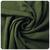 Tecido Malha Ribana 2x1 Algodão Liso 1m x 0,50m Tubular Verde Militar