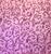 Tecido Organza Estampado Glitter Ramos 100% Poliamida 1 metro Pink