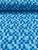 Tecido Tricoline 100% algodão - (50cm x 1,50) Quadradinho Azul