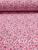Tecido Tricoline 100% algodão - (50cm x 1,50) Floral sacramento Rosa