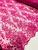 Tecido Tule Bordado 1mt x 1,3m Largura - Várias Cores Pink