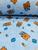 Tecido Ultra Soft Fleece 50cm x 1,60 Ursinho e planeta azul