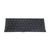 Teclado bringIT compatível com Apple MacBook Air MD712BZ/A  Preto Inglês Preto