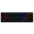 Teclado Gamer Warrior Dunky Mecanico Led Rainbow  Tc248 Preto