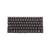 Teclado para Notebook bringIT compatível com Lenovo Ideapad C340-14IWL Type 81N4 ABNT2 Preto