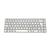 Teclado para Notebook bringIT compatível com Positivo Premium N9250 ABNT2 Prata