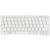 Teclado para Notebook Samsung CNBA5902687FBIL Branco