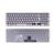 Teclado para Notebook Samsung  NP500R5M-XW3BR ABNT2 Branco