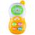 Telefone Brinquedo De Atividades Bebês Crianças  sons e luz Amarelo