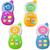 Telefone Brinquedo De Atividades Bebês Crianças  sons e luz Amarelo