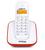 Telefone Sem Fio Digital Ts 3110 Branco E Vermelho Intelbras Vermelho